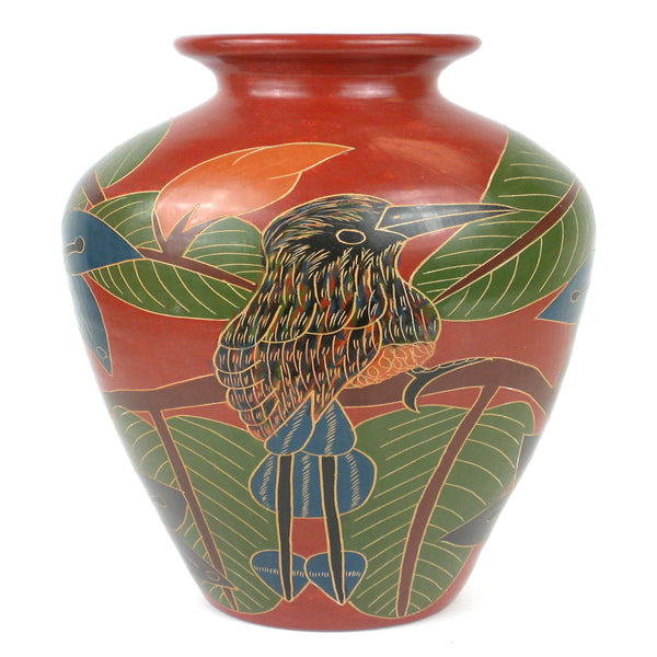13 inch Tall Vase - Tall Bird Handmade and Fair Trade