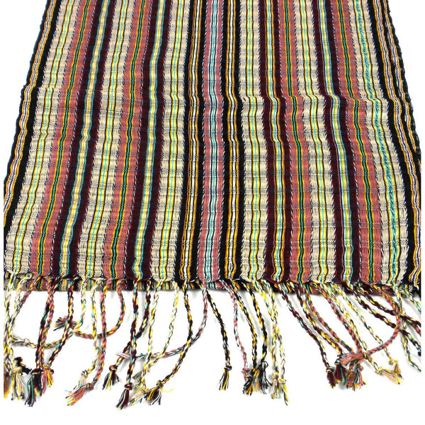 San Antonio Scarf - Burgundy - Lucias Imports