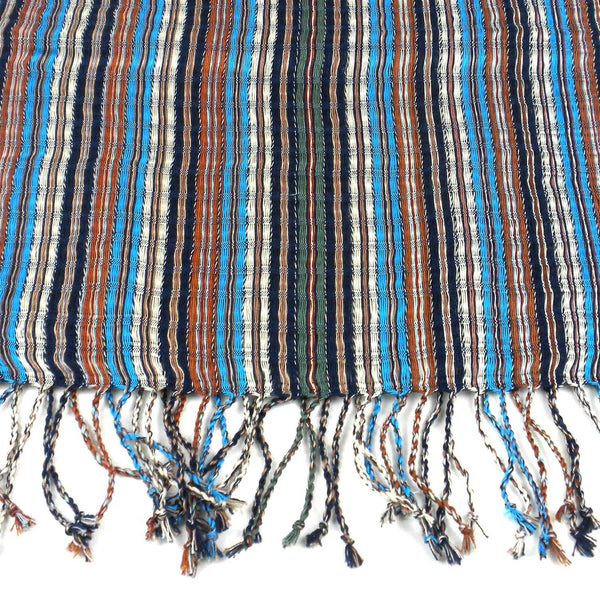 San Antonio Scarf - Earthtones - Lucias Imports
